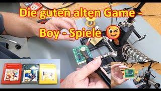 #188 - Retro-Game-Boy-Spiele wieder Speicherbar machen - Batterietausch - so wird es richtig gemacht