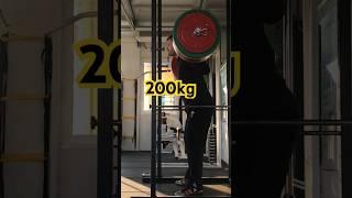 200kg Back Squat  