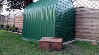 Anderson Shelter restored and rebuilt