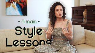 5 MAIN Style Lessons Every Person Needs to Know!