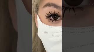 Comic eyelashes extension #eyelashextensions #eyes #eyemakeup #eyelashes #eyeliner #eyelinertutorial