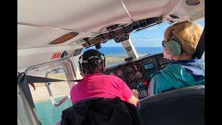 360-Degree - View From Inside The Plane to Sable Island