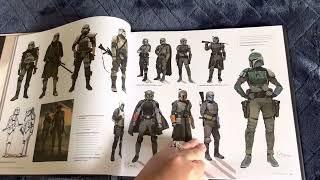BOOK FLIPTHROUGH: The Art of Star Wars the Mandalorian - Season 1 - Art Book / Concept Art