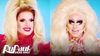 The Pit Stop S13 E16 | Trixie Mattel & Katya Vibe to the Grand Finale  RuPaul's Drag Race