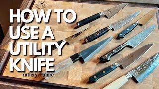 How to Use a Utility Knife: Which Kitchen Multi-Tasker is Best?