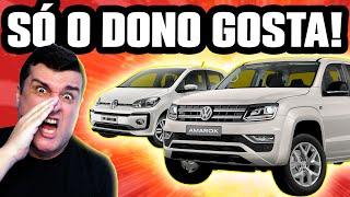 NINGUÉM COMPRA! CARROS que SÓ OS DONOS GOSTAM e TODO MUNDO FALA MAL!