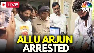 LIVE: Allu Arjun Arrested Over Death of Woman During Pushpa 2 Premiere Stampede | Hyderabad | N18L