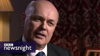 Iain Duncan Smith on why he backs Brexit – BBC Newsnight