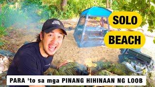 SOLO BEACH SPOT + WORDS OF ENCOURAGEMENT (Nightdive SPEARFISHING) | Geo Ong