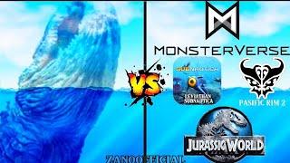 SCP 169 (SOLO) VS ALL MONSTER JURASSICWORLD, PASIFIC RIM, SUBNAUTICA LEVIATHAN & MONSTERVERSE