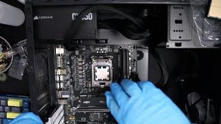 System Build 23 - Upgrading the BIOS with a different processor and then swapping.