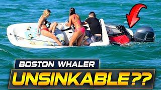 WARNING: BOAT TAKING ON WATER FAST AT HAULOVER INLET ! Boat Zone