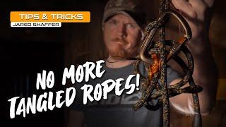 No More Tangled Ropes! -Mobile Hunting Tips-