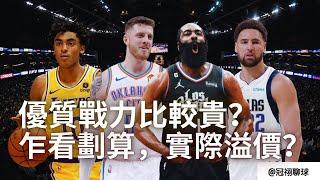 NBA  為什麽好的球員都不便宜？溢價合約盤點 -西區篇 （冠祤聊球）