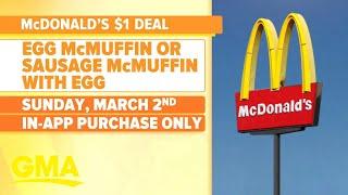 McDonald's and Wendy's roll out egg menu deals amid rising prices