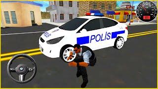 Real Police Car Driving Game #9 || Polis arabası oyunu 3D - Polis oyunu izle Android Gameplay 4K