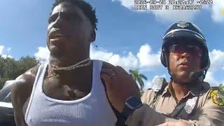 Bodycam footage of Tyreek Hill's detention in MIAMI released: 'Take me to jail'