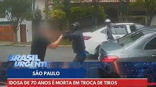 Idosa de 70 anos é morta em troca de tiros em SP | Brasil Urgente