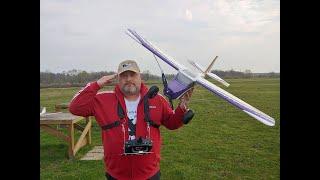 Durafly Tundra V2 PNF Purple/Gold 1300mm (51") Sports Model w/Flaps Maiden flight