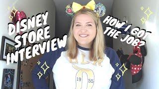 My Disney Store Interview | how I got the job 