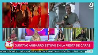 #ANTISIESTA: Gustavo Añibarro estuvo presente en la fiesta de la revista Caras