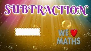 Maths Topic - Subtraction || CBSE  Grade 4th || Kidos Edu Point