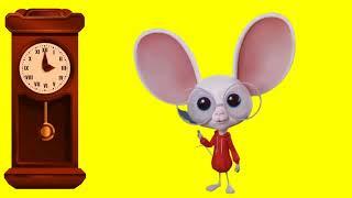 Hickory Dickory Dock Mouse Song 135 | Nursery Rhymes & Kids Songs | Jozo Kids |