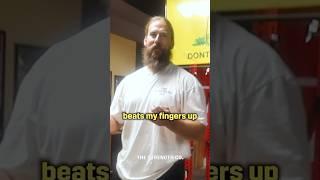 Hook Grip Tip. Think Frequency. #hookgrip #shorts #youtubeshorts #gym #powerlifting #deadlift