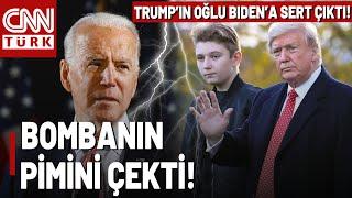 Trump'ın Oğlu, O Kararın Ardından Biden'a Ateş Püskürdü: "Gerizekalılar..."