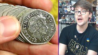 I Can't Believe How Lucky I Am!!! £250 50p Coin Hunt Bag #101 [Book 6]