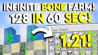 BEST 1.21 INFINITE BONEMEAL FARM Minecraft Bedrock MCPE/Xbox/PS4/Nintendo Switch/Windows 10