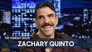 Zachary Quinto Talks Brilliant Minds and Shows Jimmy How to Strike a Red-Carpet Pose (Extended)