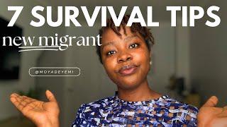 Survival and settling in tips for new migrant in the uk