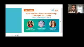 Rare Disease and Emotional Wellbeing: A NORD Webinar