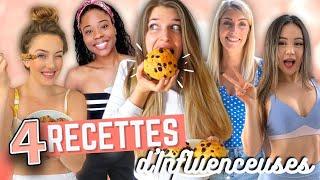  JE TESTE 4 RECETTES D'INFLUENCEUSES (MyBetterSelf, Chloé Ting, Mail0ves, HealthyClemsy)