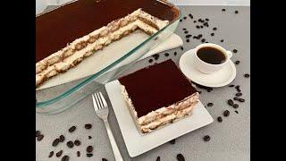 TIRAMISU RECIPE WITHOUT EGGS/ EASY TIRAMISU RECIPE