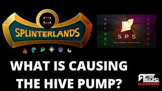 WHAT IS CAUSING THE HIVE PUMP? (SPLINTERLANDS)