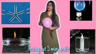 Testing out 5 mins viral experiment/hacks with water/Meet with ishu