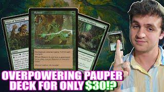 UNBOXING $30 Mono Green Stompy For Pauper! Deck Tech for Magic: The Gathering