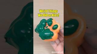 Weird Things We Did as Kids! #shorts