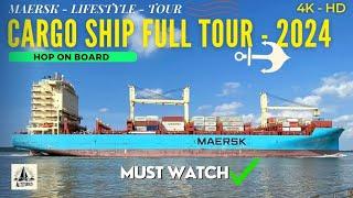 MODERN DAY. CARGO SHIP TOUR ️️ | FULL TOUR |MUST WATCH