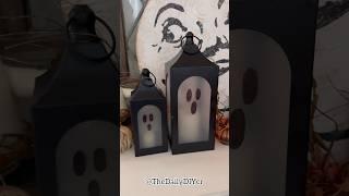  Spooky & CUTE DIY lanterns #dollartreediy #halloweendecor #diy