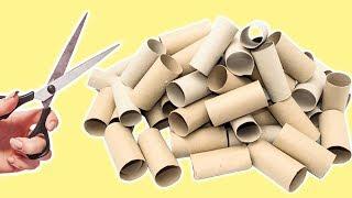 6 Ways To ReUse/Recycle Empty Tissue Roll (Compilation)