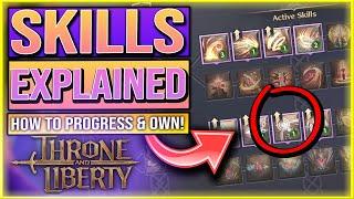 Throne And Liberty SKILLS EXPLAINED - Basic Skills Guide Throne And Liberty