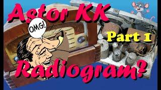 Astor KK Radiogram Restoration Part 1