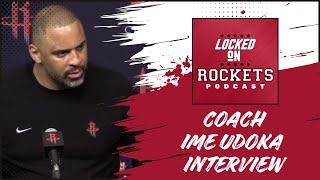 Ime Udoka | Postgame Houston Rockets Vs Sacramento Kings | 2024-2025 NBA Season
