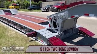 Globe Trailers: 51 Ton Custom Lowboy