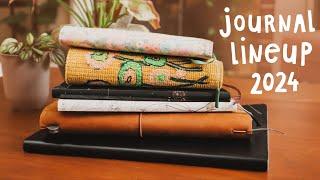 Journal Lineup 2024 | Memory Keeping & Creativity