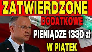 DODATKOWE PIENIĄDZE DLA SENIORÓW. ZUS BĘDZIE PŁACIŁ DO 1330 ZŁ MIESIĘCZNIE. EMERYTURY WRZEŚNIA 2024