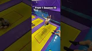 Pro Flipper Visits Kids Trampoline Park